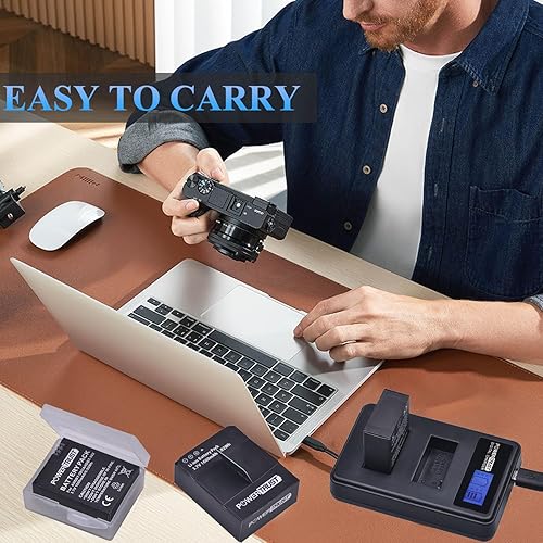 Miniatura 6 de 3 unids 3.7 V 1600 mAh AHDBT-301 Batería para GoPro Hero3 AHDBT301 AHDBT-302 AHDBT-201 Batería de cámara de iones de litio y LCD USB cargador dual