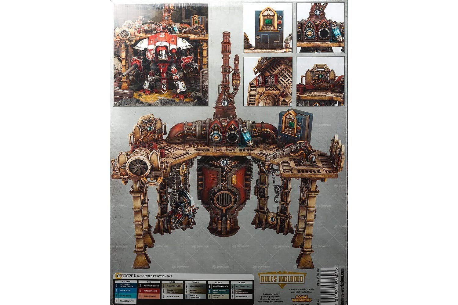 Warhammer 40k Sector Mechanicus Sacristan Forgeshrine - Games Workshop Terrain Building