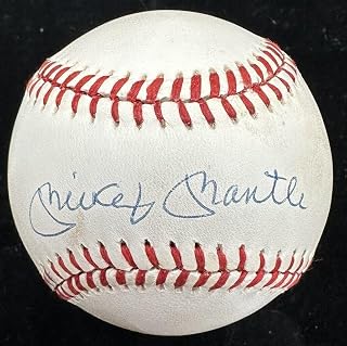 Mickey Mantle Signed OAL Baseball JSA LOA