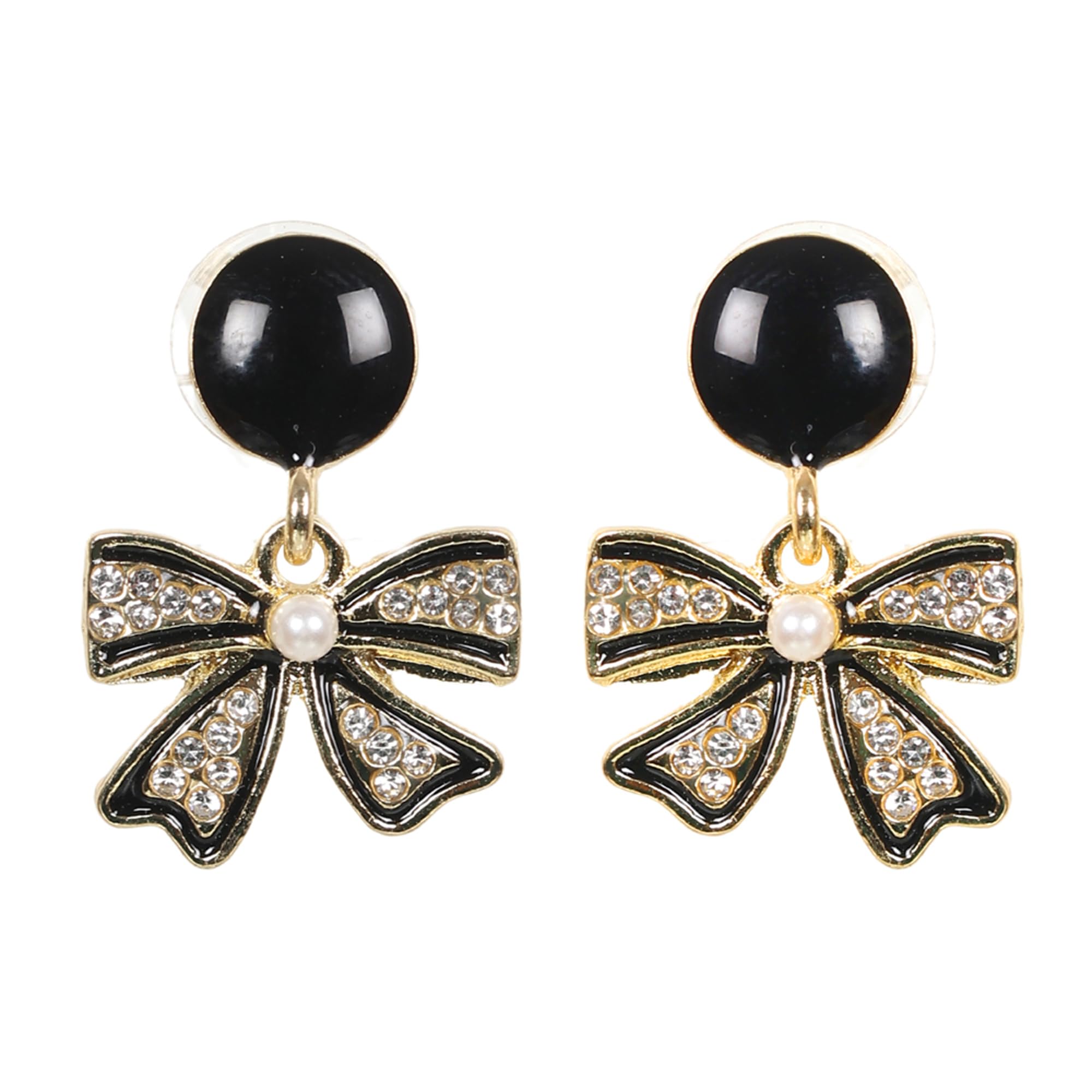 See full amazon price history chart for University Trendz Bow Stud Earrings with Korean Black Crystals for Women and Girls University Trendz Bow Stud Earrings with Korean Black Crystals for Women and Girls (B0D8796W7N) Amazon Price History, Amazon Price Tracker