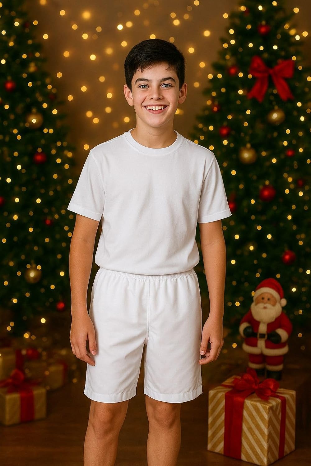 Bermuda tactel lisa branca infantil menino em promoção! Veja a oferta e mais achadinhos de Meninos 5 Hoje é o melhor dia para comprar Bermuda tactel lisa branca infantil menino com aquele preço maroto! Promoção! Aproveite a oferta! 5