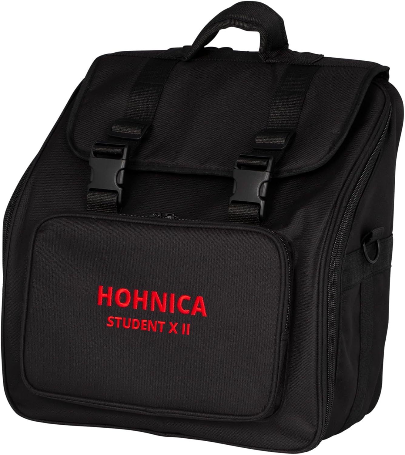Hohner 44 Key Student XII Piano Accordion (Black)