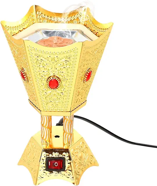 Brûleur d'encens électrique vintage - Vaporisateur électro-thermique décoratif