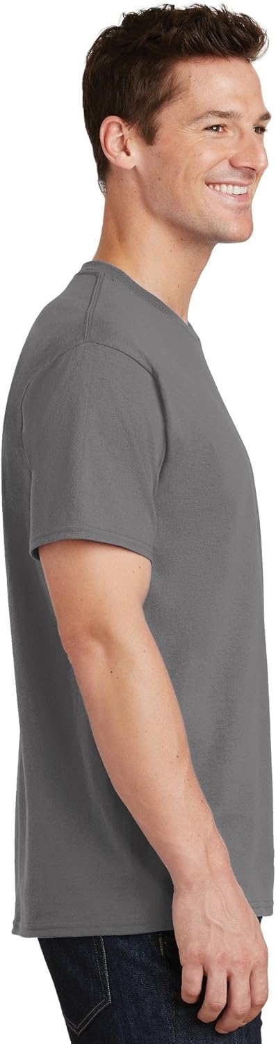 Port & Co. Men's 5.4-oz. Cotton Crewneck T-Shirt - Image 2
