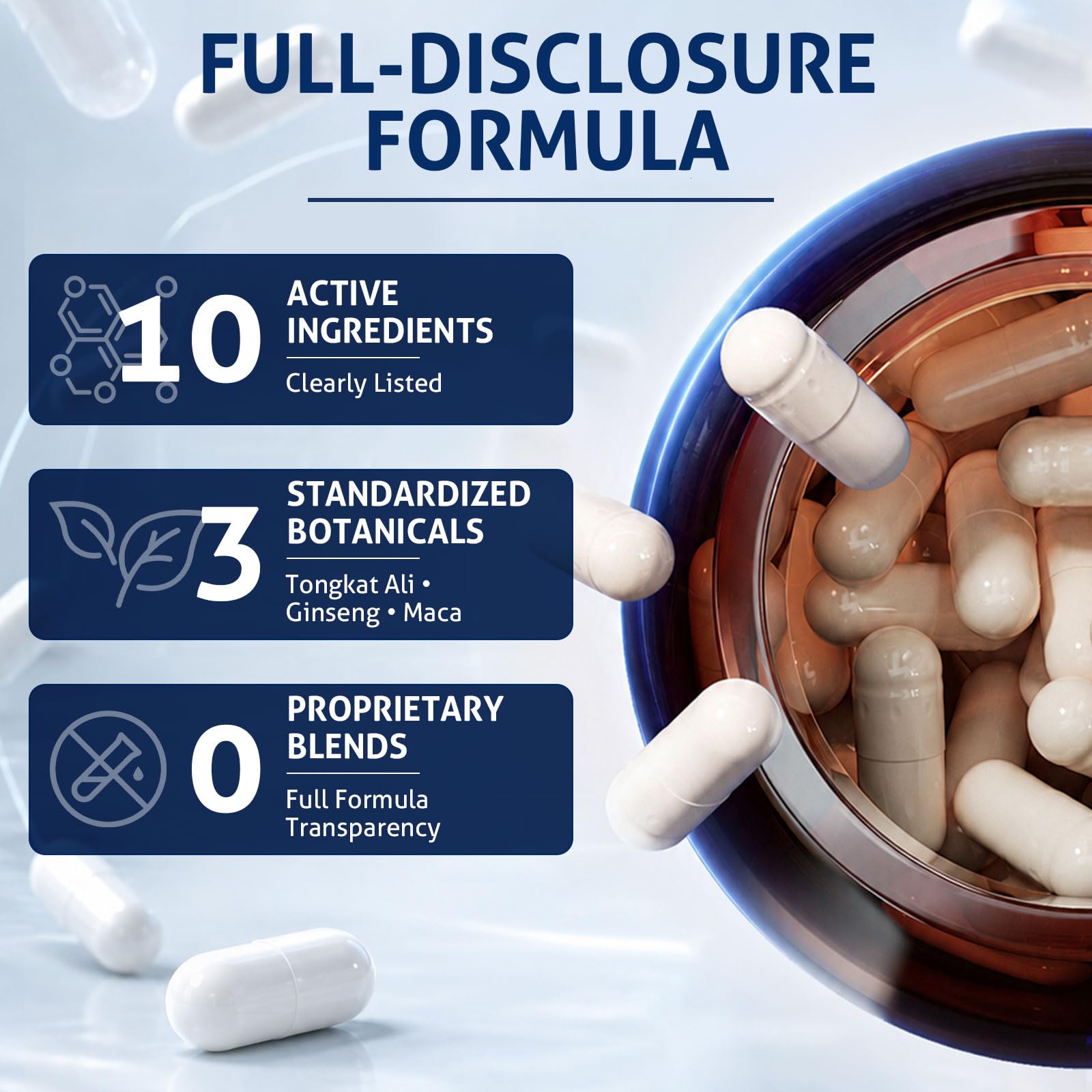 Male Fertility Supplements for Men, 10-in-1 Preconception Formula, 60 Caps — Amazon image 4