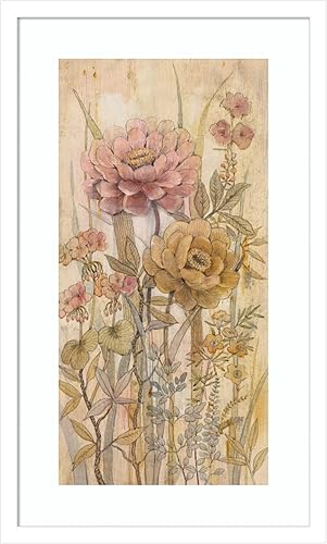 Miniatura 13 de Amanti Art Lienzo decorativo para pared de 36 x 20 pulgadas, diseño floral Chinoiserie II por Tim O'Toole, arte de pared de flores, decoración