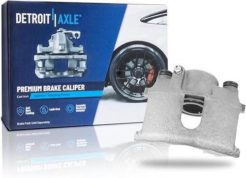 Miniatura 108 de Detroit Axle - Pinza de freno delantera derecha con soporte de repuesto para Chevrolet Equinox Captiva Sport Pontiac Torrent Saturn Vue Suzuki XL-7