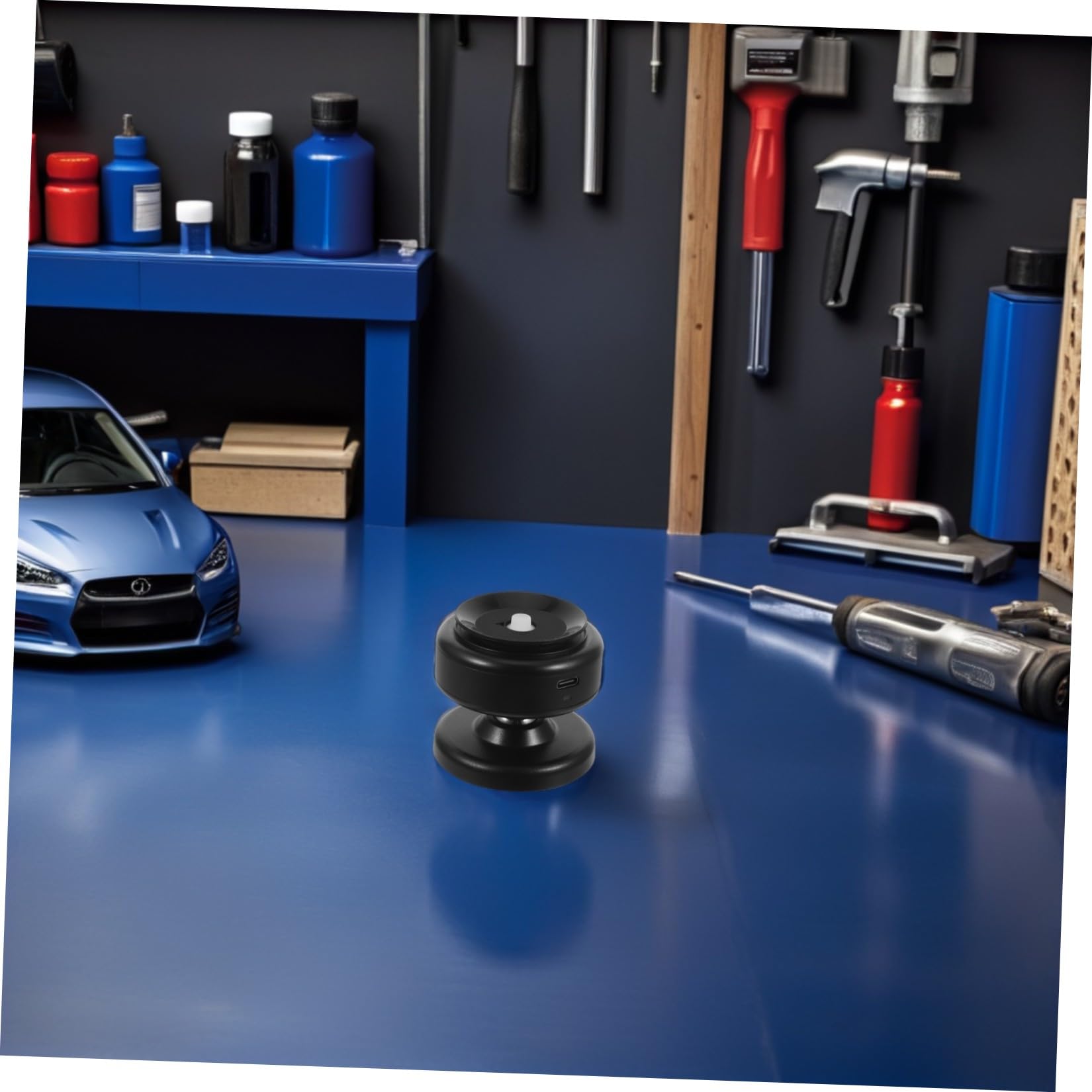 Mobestech Supporto Telefono Auto a Ventosa Multifunzione Nero in Plastica | Rotazione Multiangolo, Stabilità a Suzione, Compatibilità con Smartphone, Uso in Viaggio e Automobile