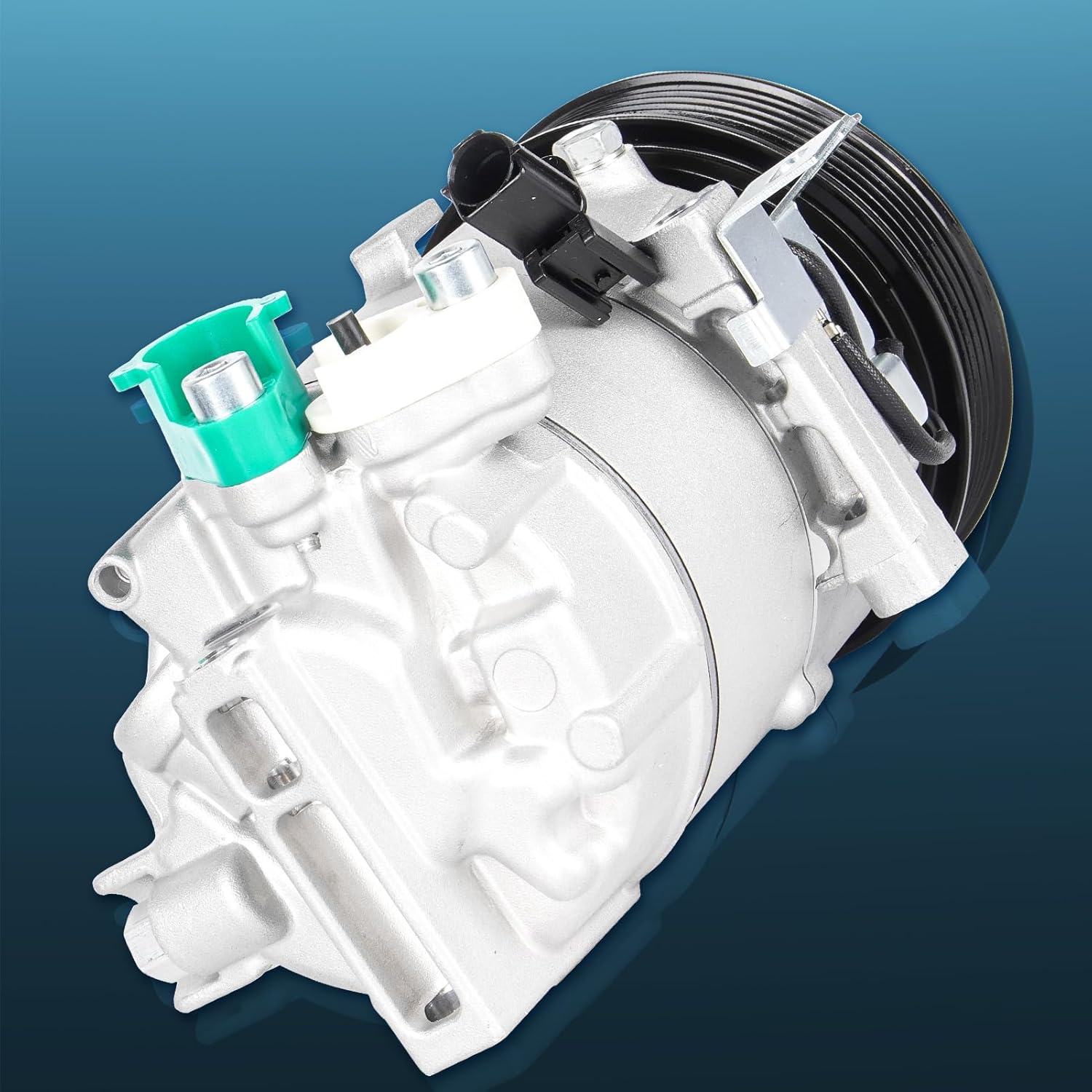 TadaMark Air Conditioner AC Compressor with Clutch Fit for Hyundai Elantra 2011-2013 1.8L (Without Automatic Temperature Control), Fit for Kia Soul 2012-2013 2.0L, This Compressor comes with 2 pin