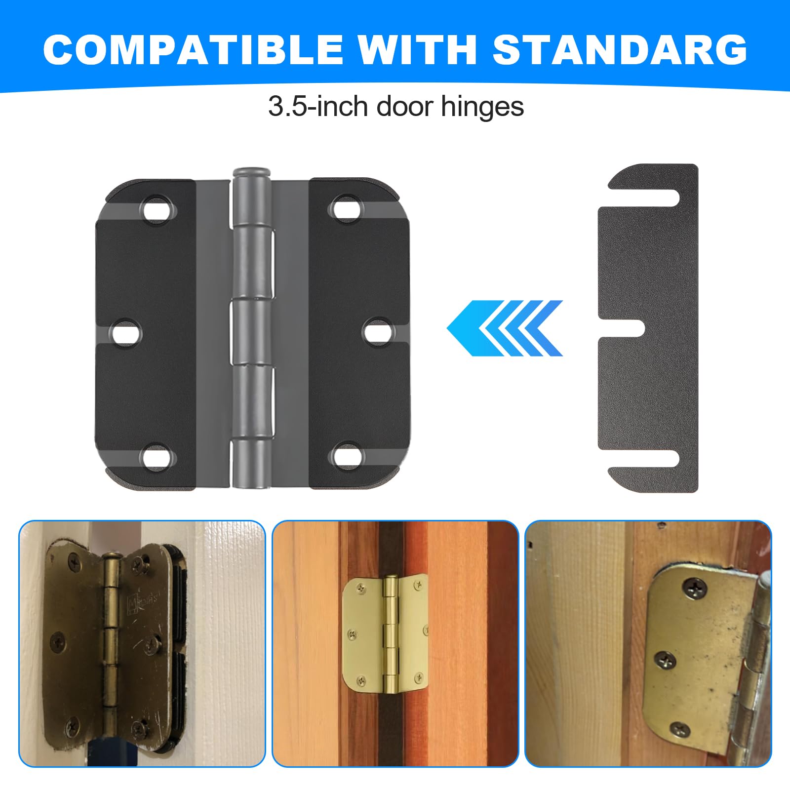 Bulk Door Hinge Shims - Fix Sagging Doors -3 Bulk Door Hinge Shims - Fix Sagging Doors -3