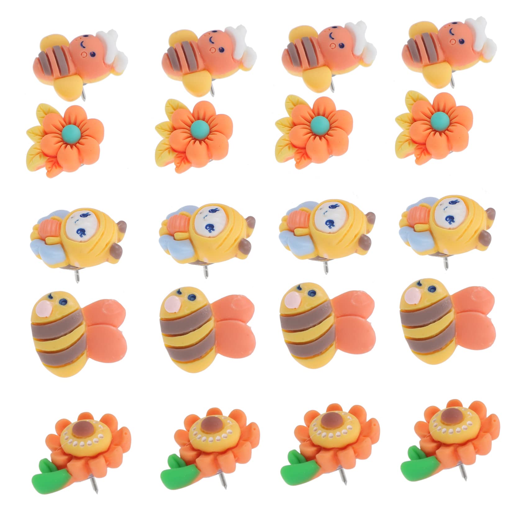 DOITOOL Chinchetas Decorativas De Tablero De Anuncios Push Pins Coloridos Fotos Y Oficina Y Manualidades 30 Piezas X 4