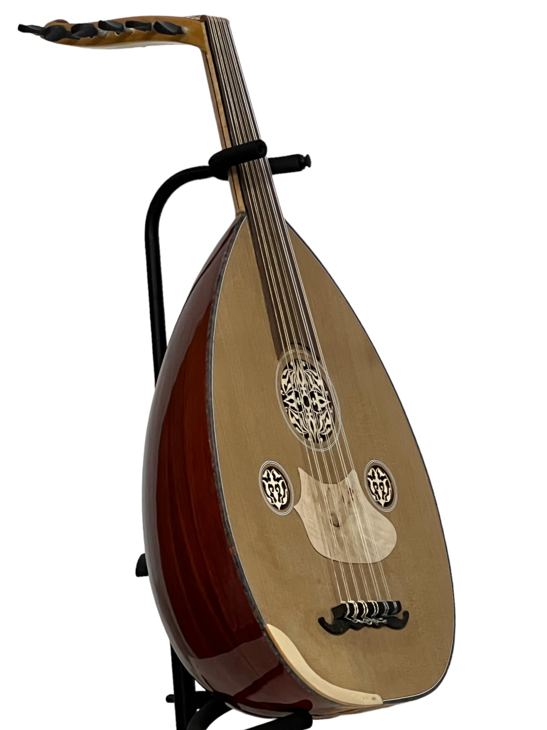 Oud Professionnel Fait à la Main - Turc / Arabe - Avec Sac et Rischa