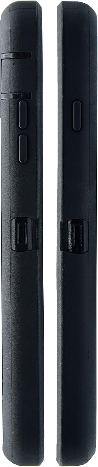 iPhone 6 Plus / 6S Plus Cover | 2-in-1 Screen Protector & Holster Case | Military Grade Edge-to-Edge Protection with carrying belt clip | Drop Proof Shockproof Dustproof | Black / Black