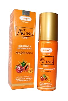 Baksons Anti Aging Lotion With Pomegranate, Aloevera, Calendula & Papaya