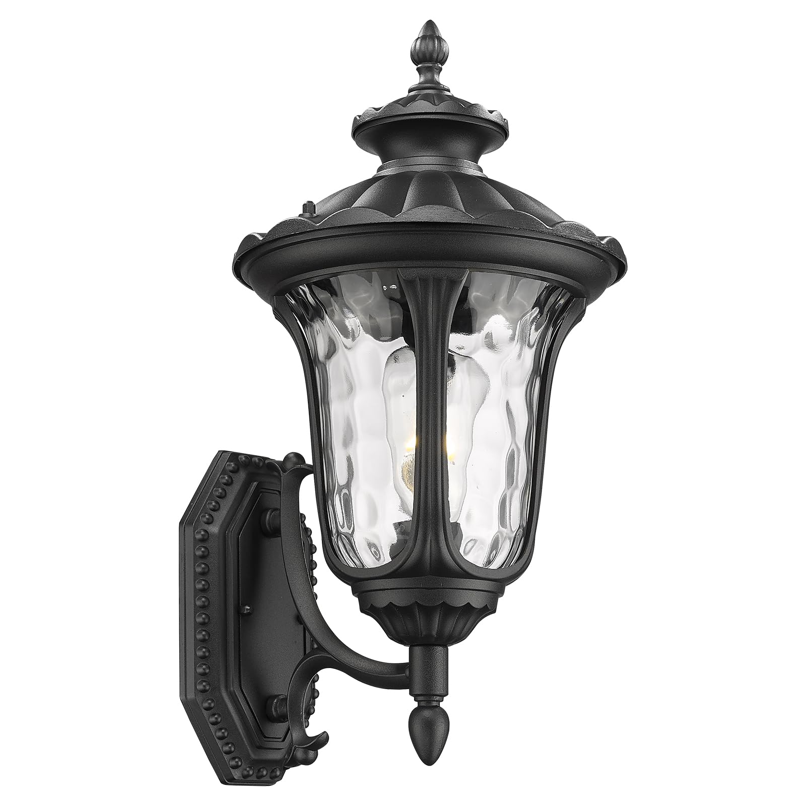 Luminzone Outdoor Light Fixtures Wall Mount, Waterproof Exterior Wall ...