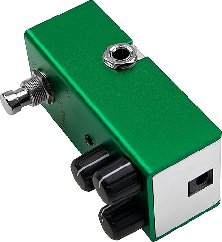 Miniatura 10 de Mini pedal de efectos de guitarra eléctrica, carcasa de metal, adaptador de CC de 9 V, True Bypass para kit de guitarra eléctrica múltiple (coro