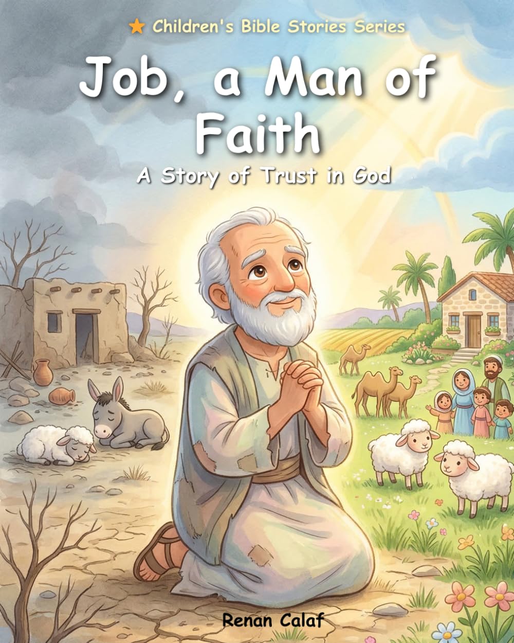 Job – A Man of Patience and Faith: A children's Bible story about patience and trust in God – easy reading