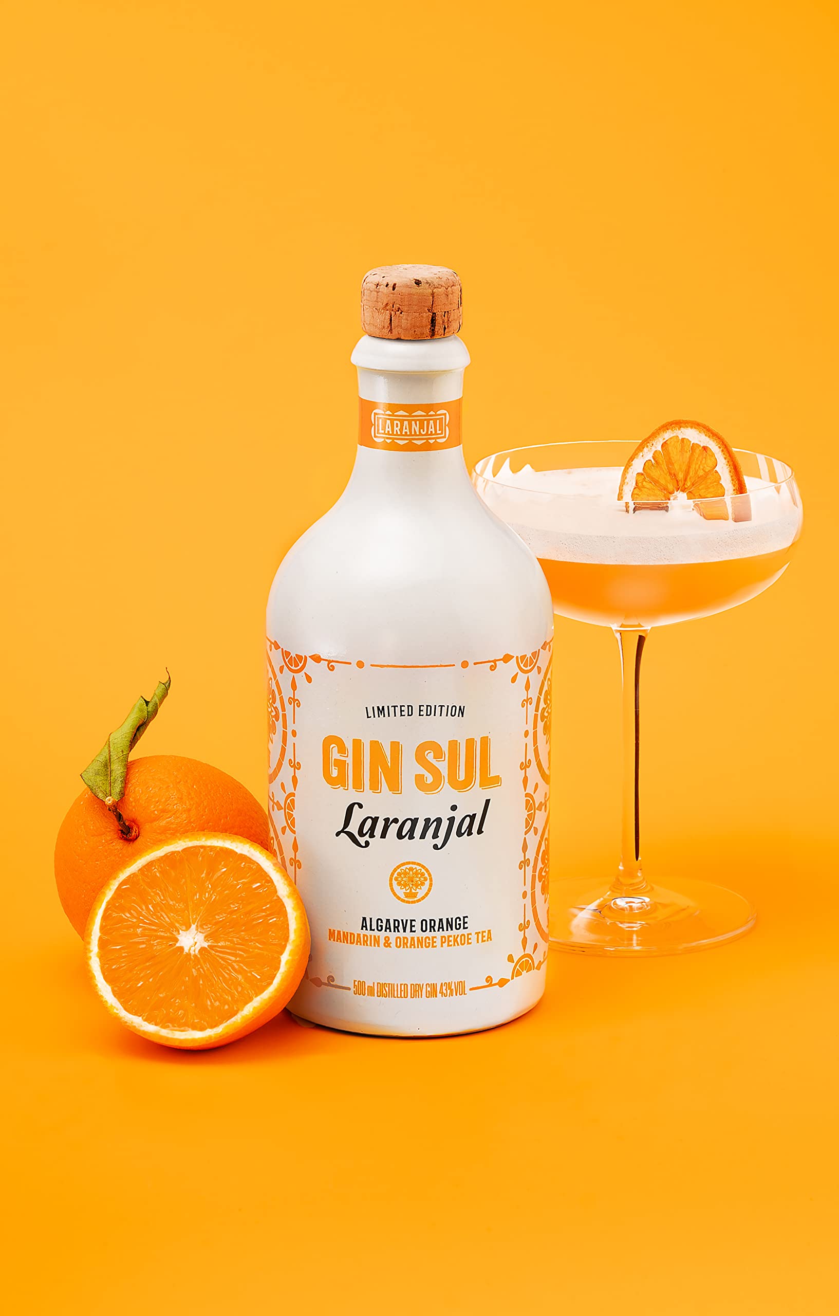 Laranjal by Gin Sul - Algarve Orange 0,5L (43% Vol.) - Limited Edition Sommer 2023