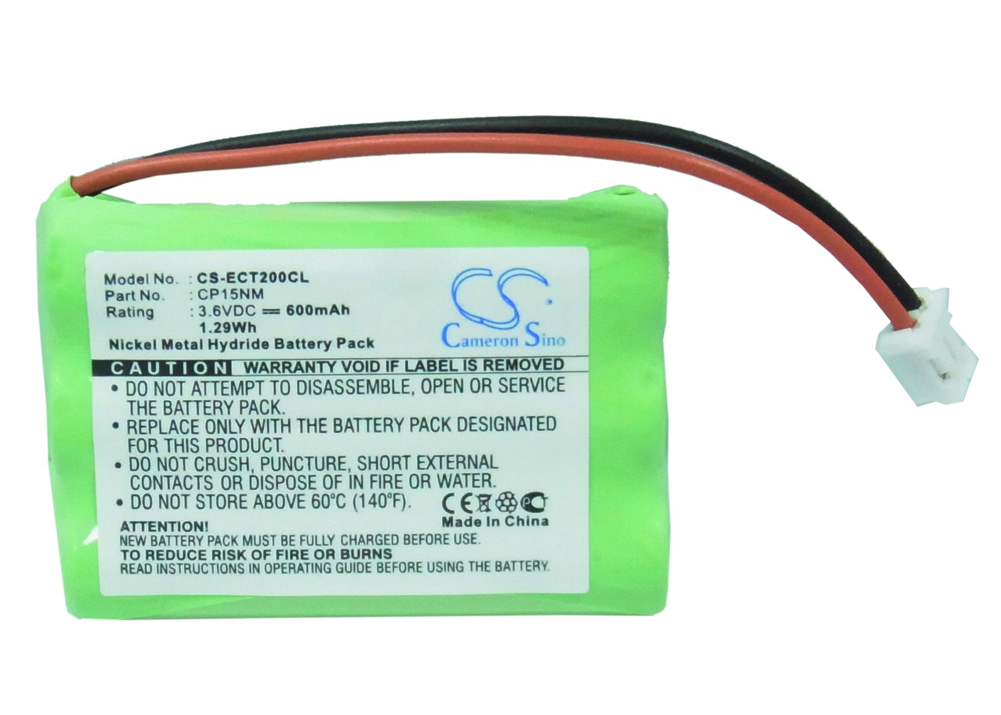 Batería GP de Teléfono Inalámbrico T110 T160 3.6V 600mah