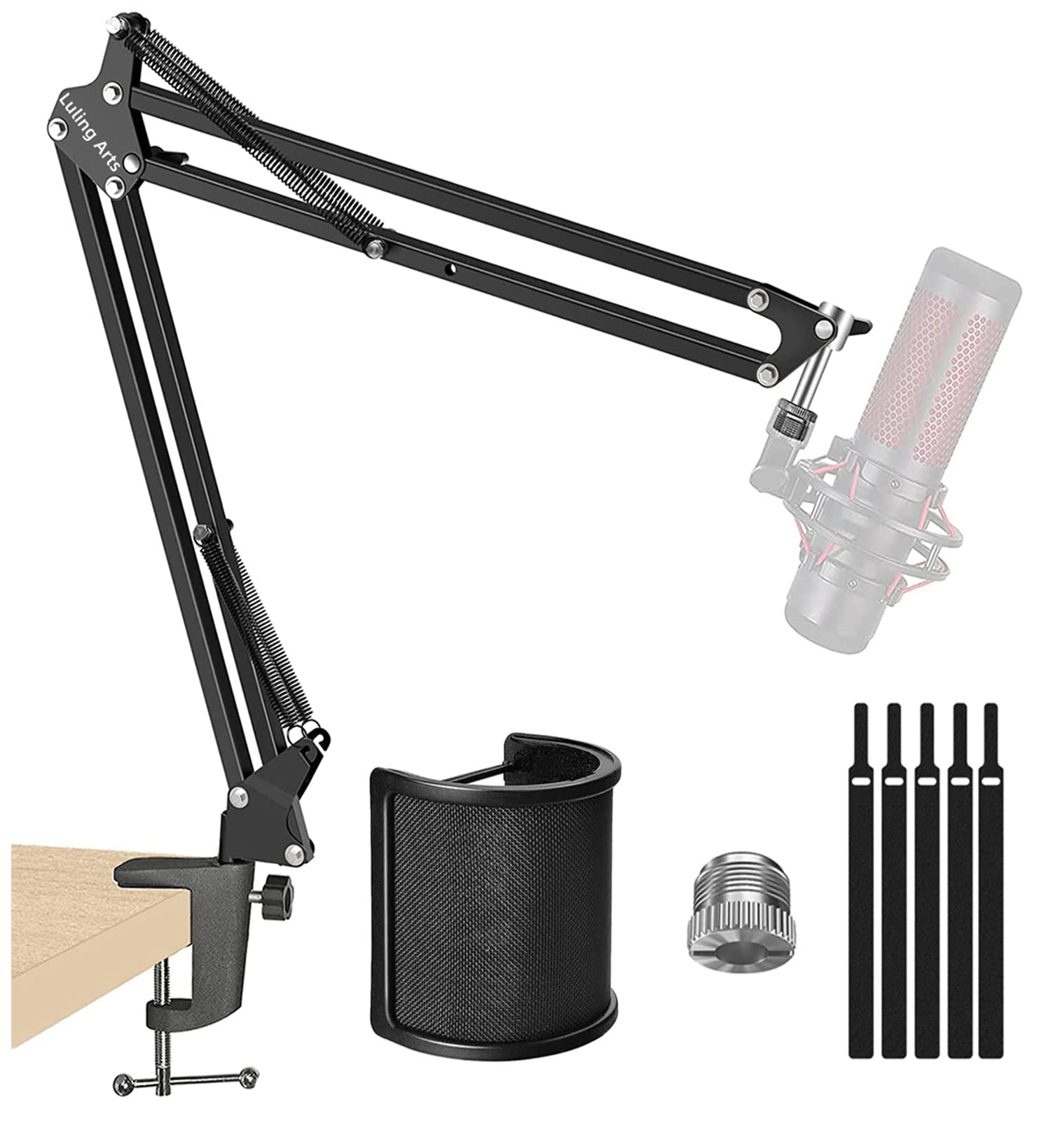 Buy Luling Arts Microphone Arm,Heavy Duty Mic Arm Microphone Stand