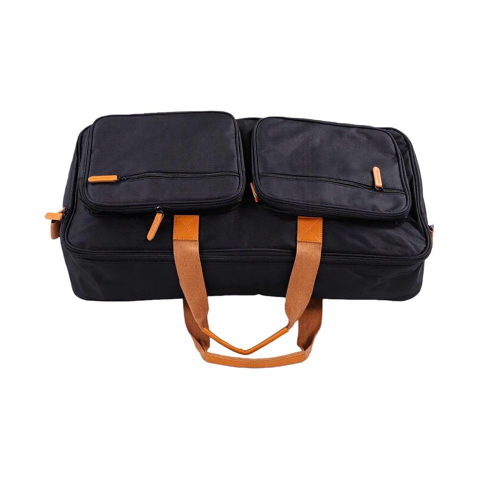 FTVOGUE Tragegriff DJ Controller Tasche, DJ Mischpult Koffer für Reisen | Gepolsterte Wände, wasserabweisend, verstellbarer Riemen, leichtes Design, geräumiger Innenraum