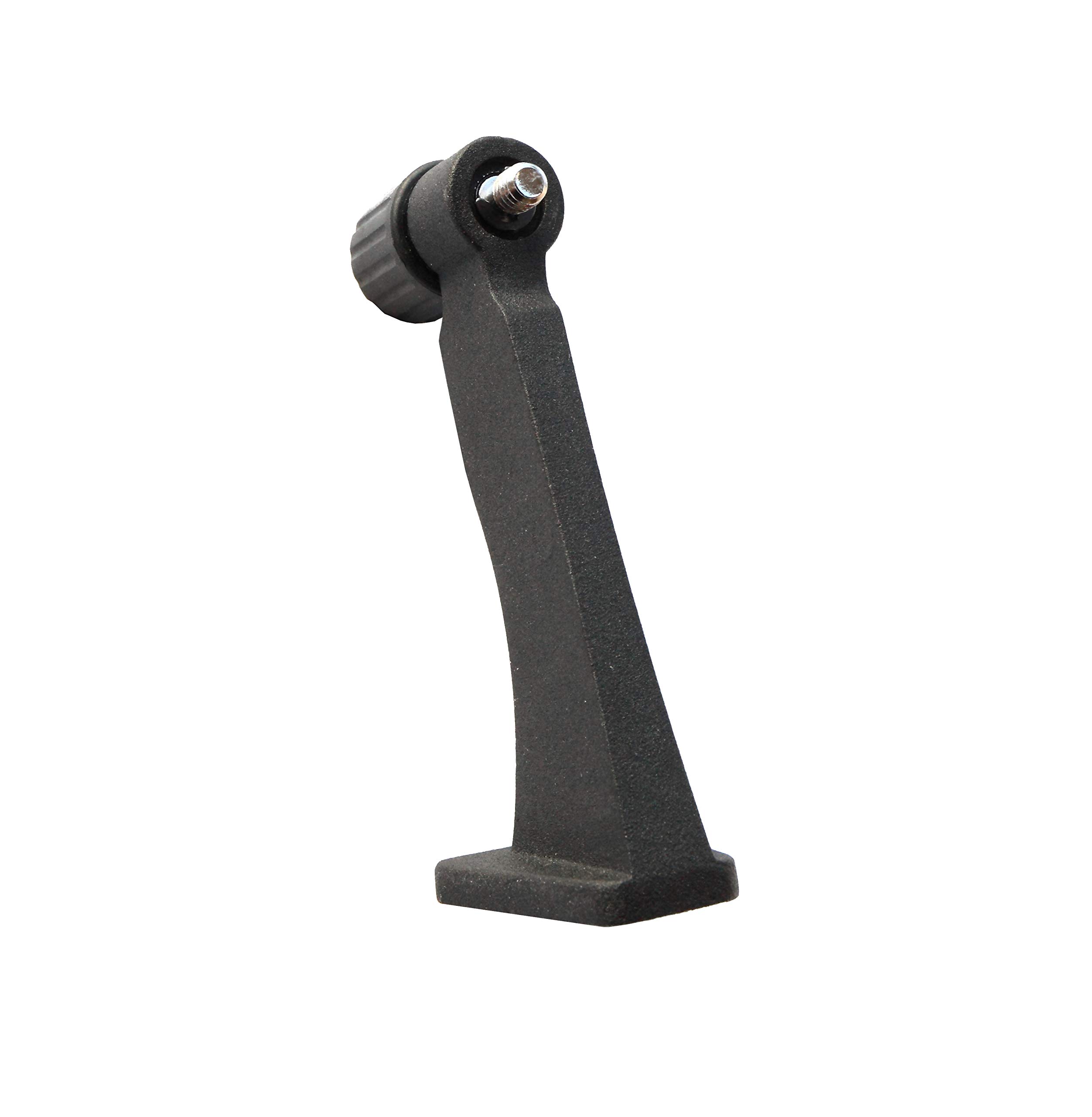 Bresser Adaptateur Trépied Métal Deluxe Jumelles jusqu'à 3kg Filetage 1/4 Pouce Design Antidérapant Noir