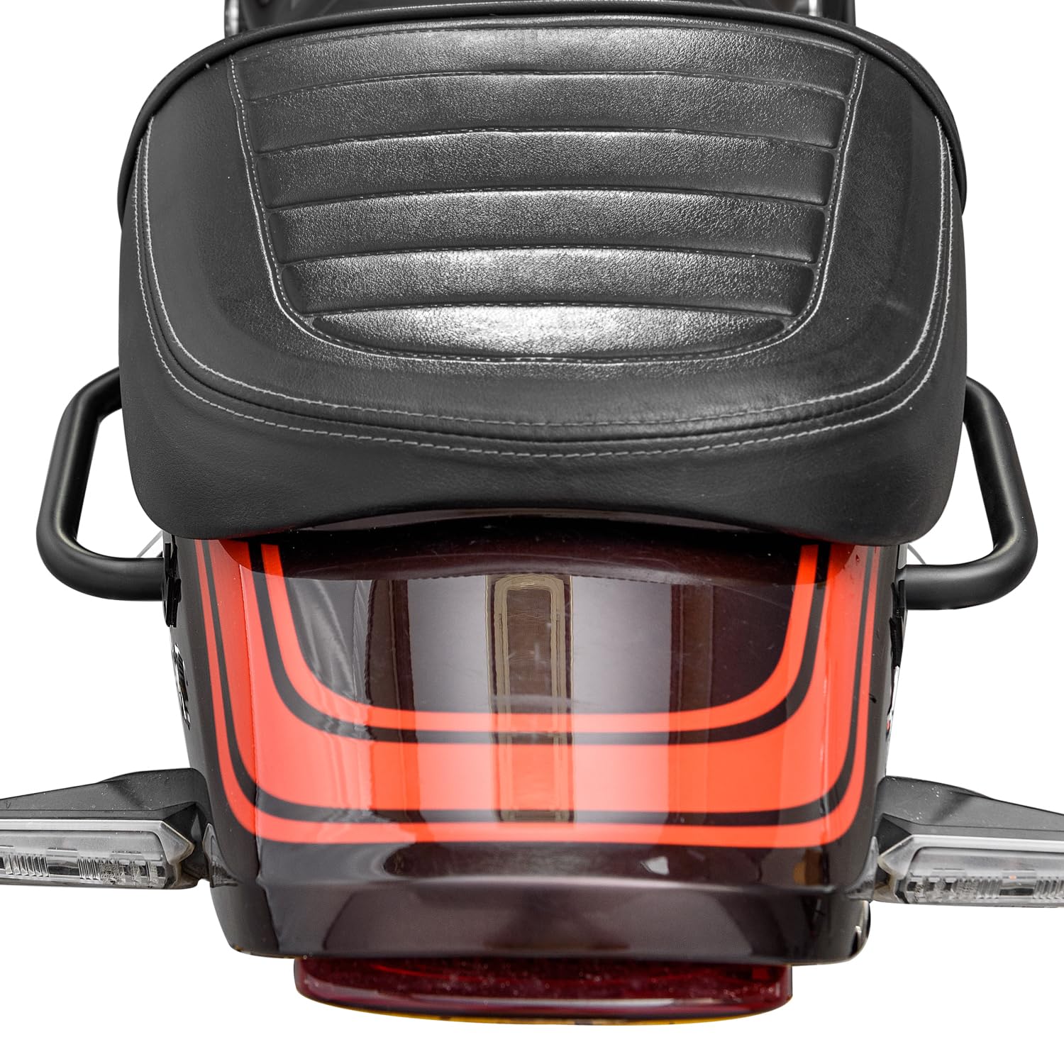 Motorrad-Haltegriffe hinten Soziushaltegriff für den Beifahrersitz Kompatibel mit Z900RS Z900 RS ABS SE Cafe Zubehör 2018 2019 2020 2021 2022 2023 2024 (Schwarz)