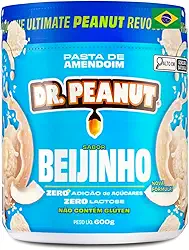 Pasta de Amendoim DR. Peanut Beijinho 600G - Com Whey Protein