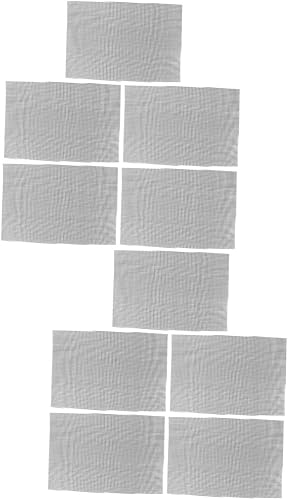 Miniatura 1 de Yardwe 10 Pcs Suculentas Succulent Planters Succulents Plants Flower Pots Flower Pot Hold Mesh Pad Flower Pot Mesh Pad Grid Flower Pot Mat