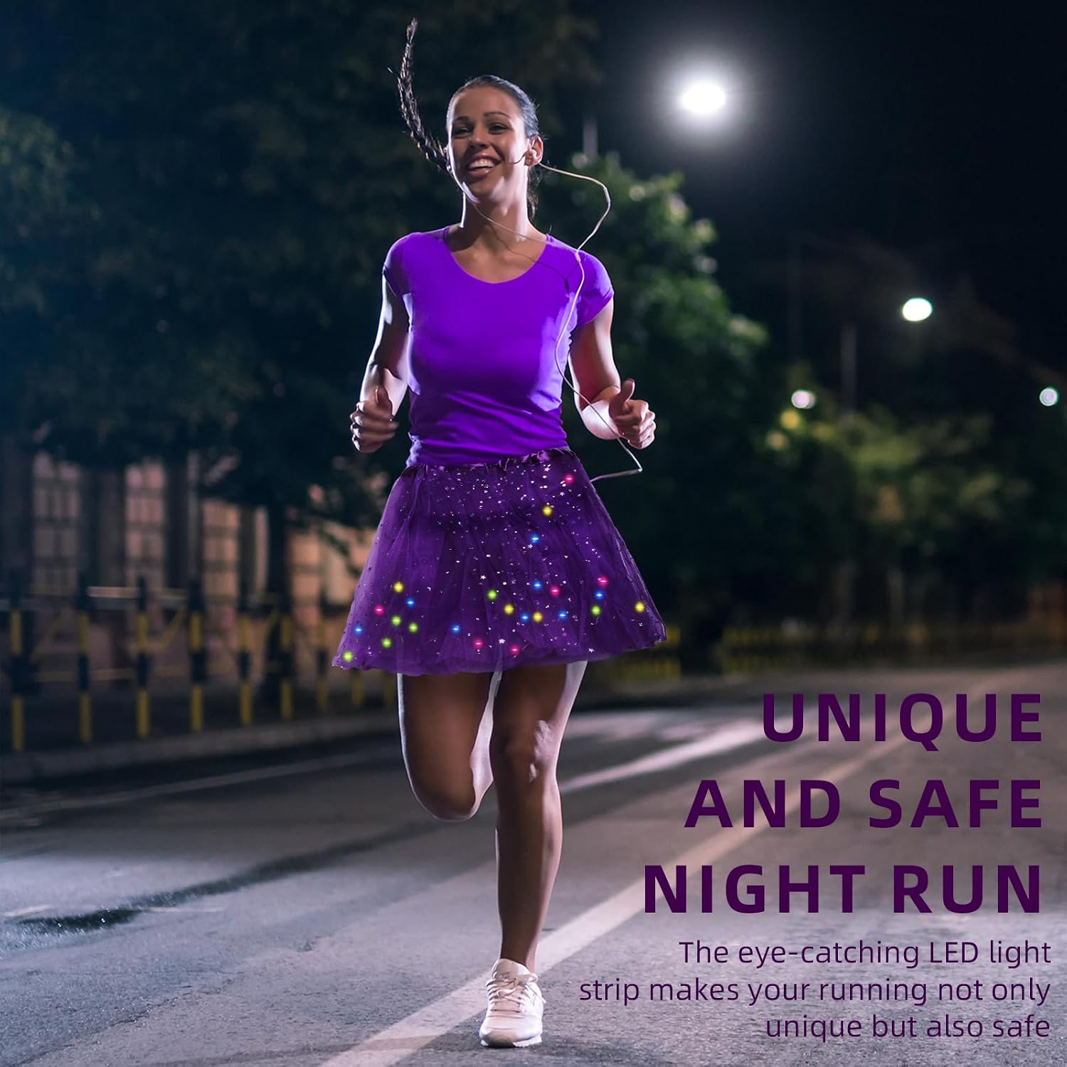 Women's Light Up Tutu Skrit LED Tutus Tulle Dance Skirts