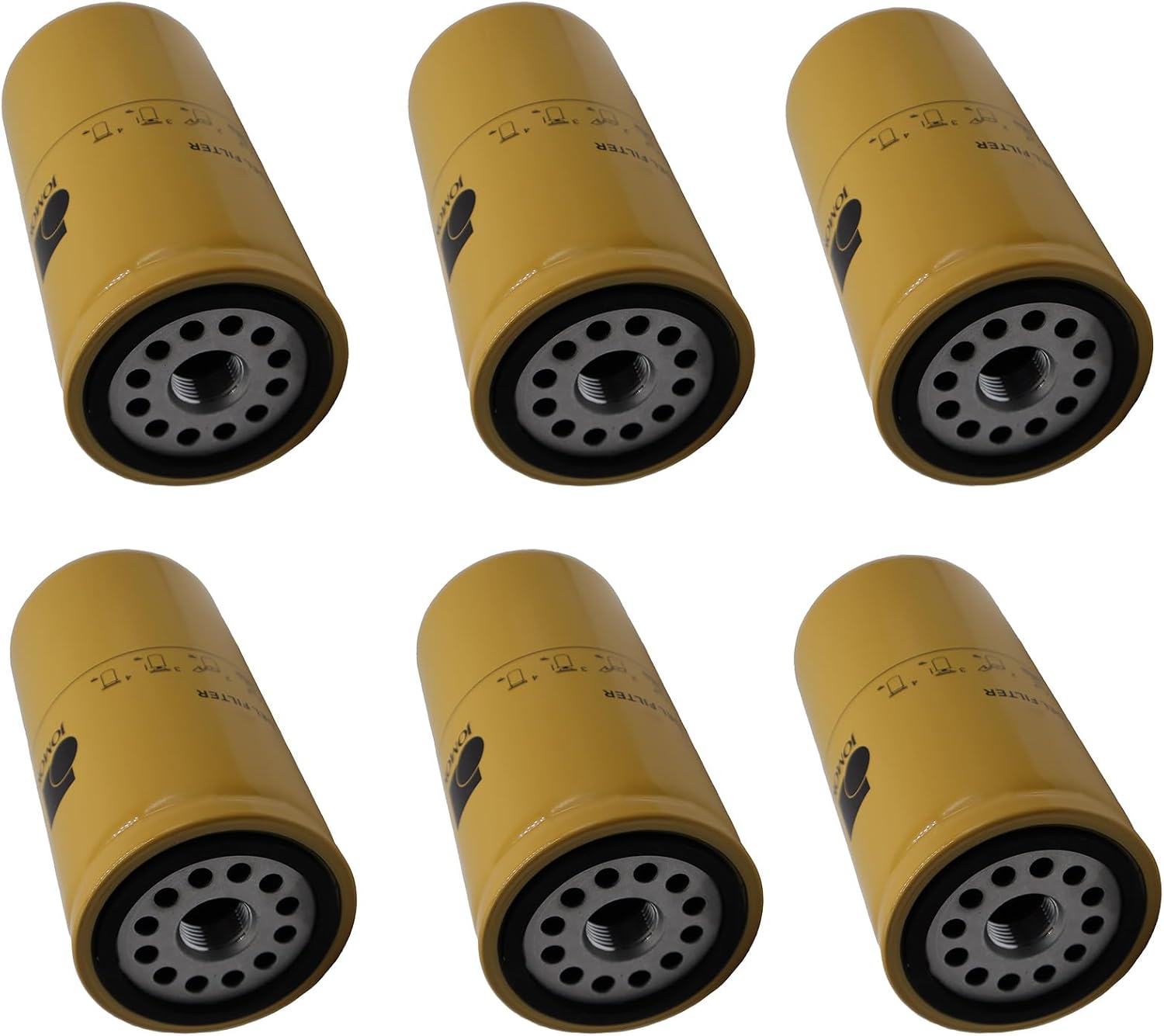 6PCS Fuel Filter CC-529X CC529X Fits for Caterpillar CAT Industrial Engine 3126
