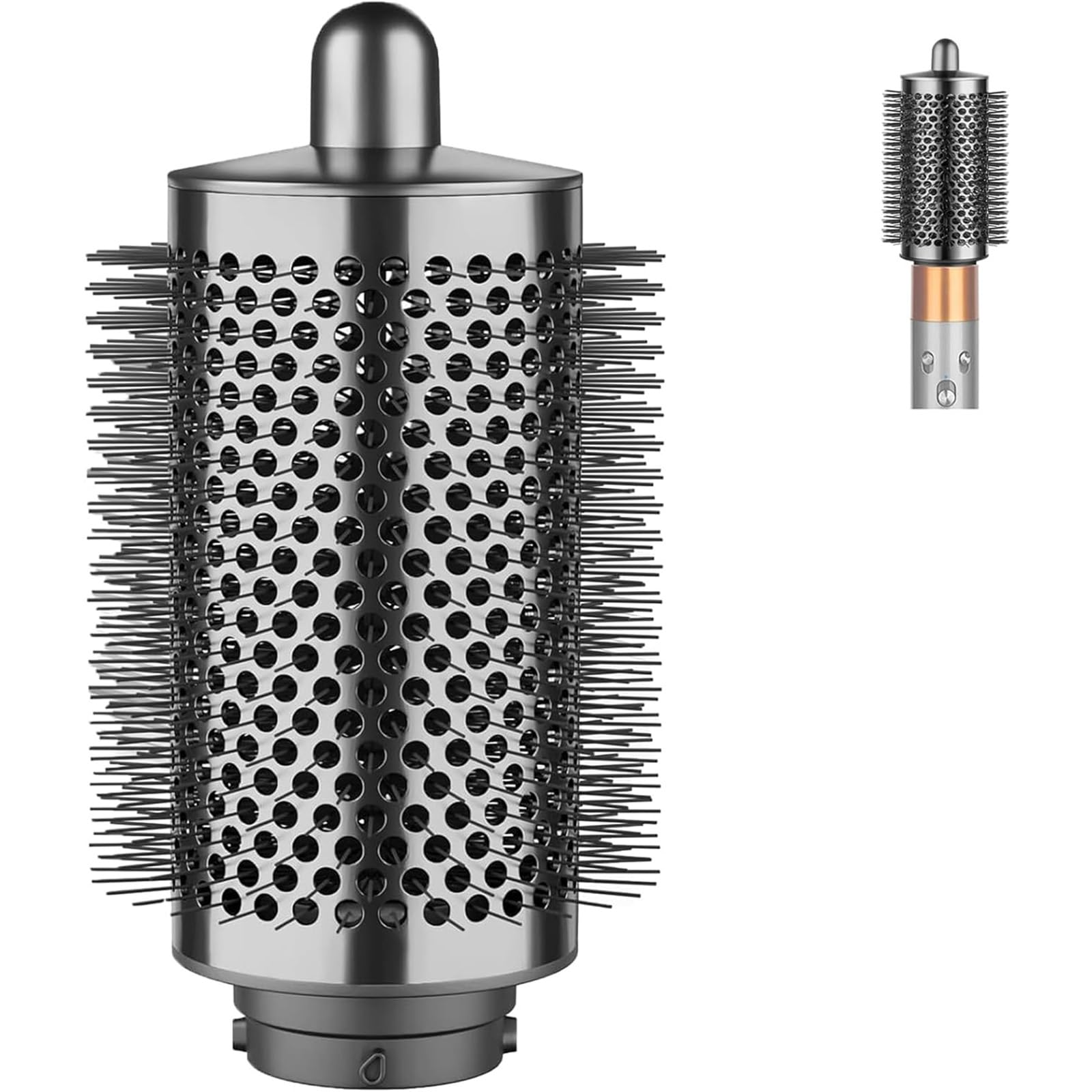 Large Round Brush for Dyson Airwrap Blow Dryers Attachments,for Dyson Curling Wand HS01/HS05,Styling for Straight, Wavy, Curly, and Coily Hair,