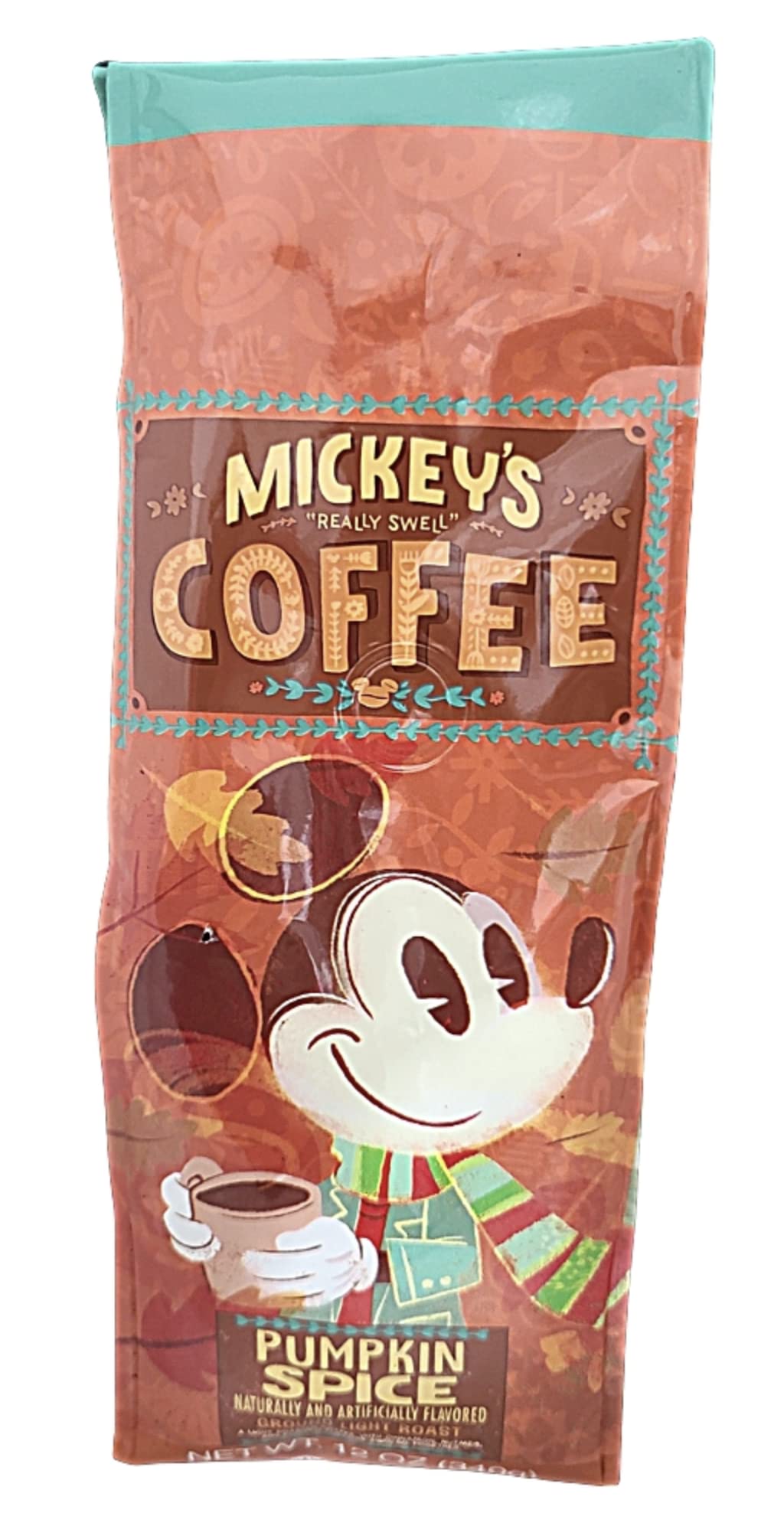 Disney Parks Mickey's Really Swell 12 ounces Ground Coffee (Pumpkin Spice)