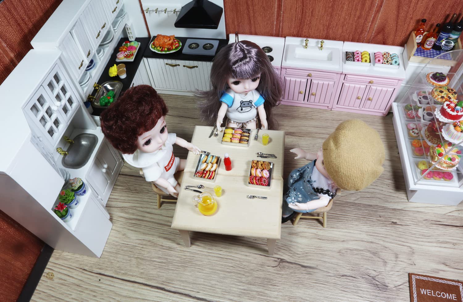 ミニチュア セット ドールハウス 食玩 ぷちドーナッツ ドーナツトレイ
