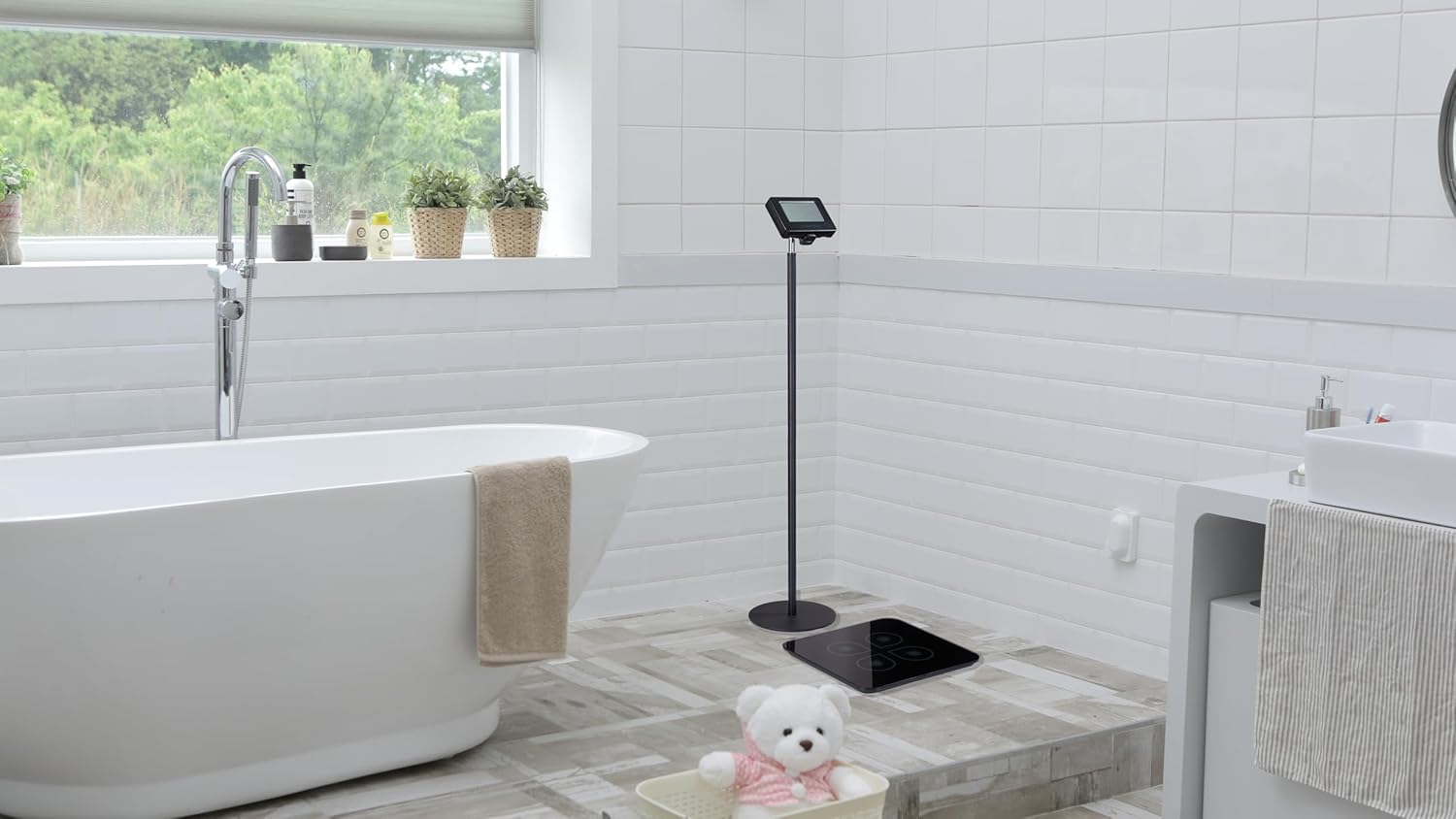 Column Bathroom Scale with Large Display
