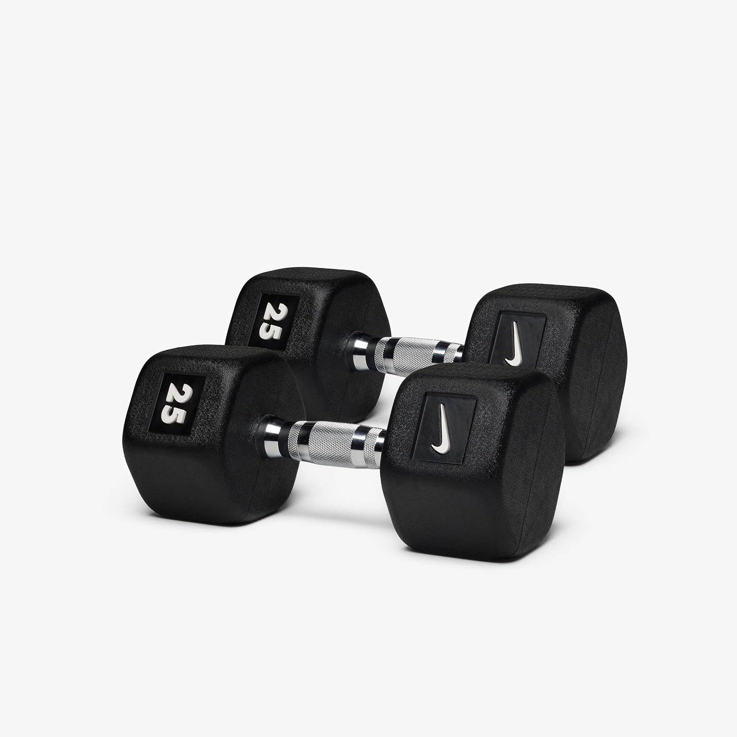 Nike Rubber Hex Dumbbell Pair