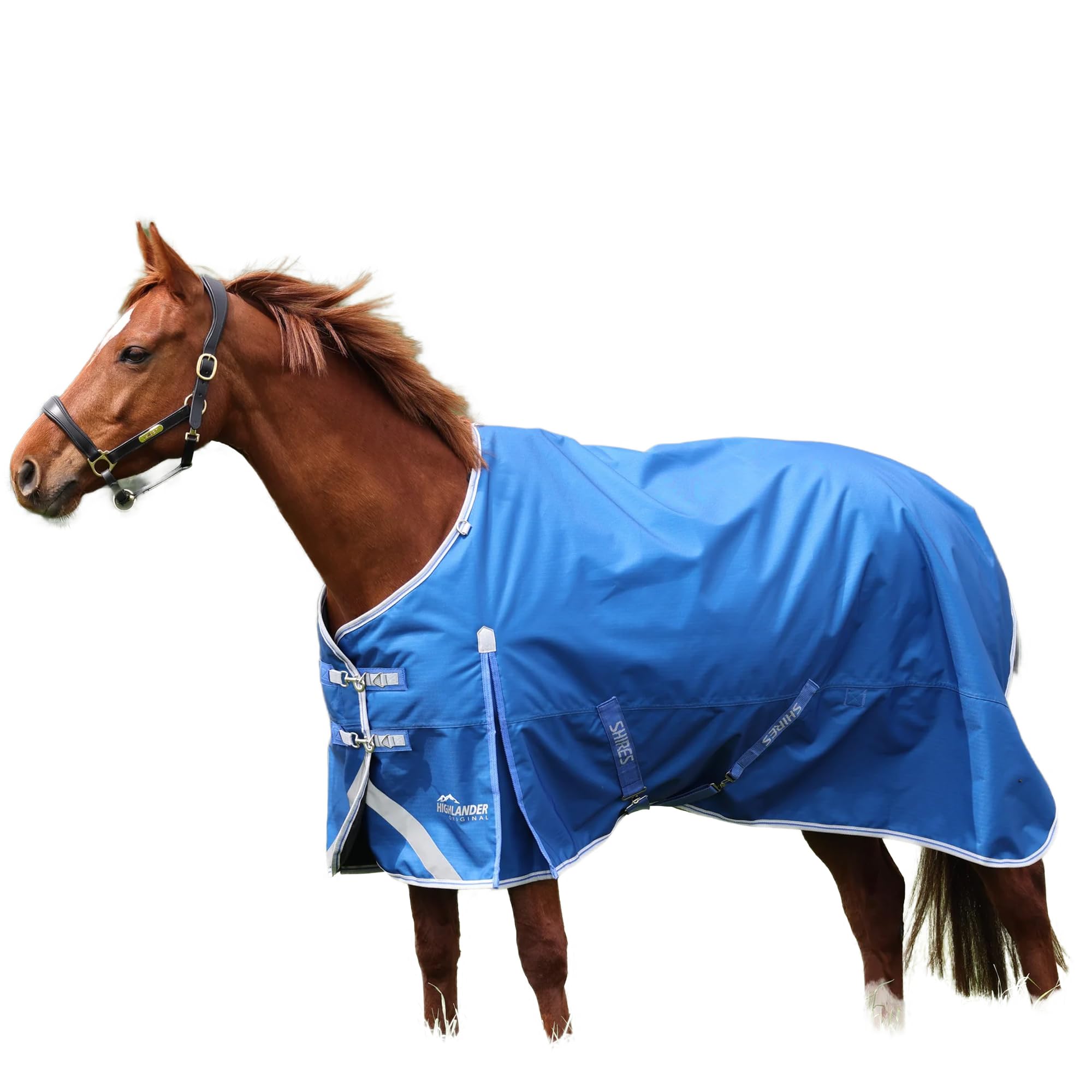 Shires Highlander Original 200g Turnout Rug - Blue 6'0" / 72", Blue
