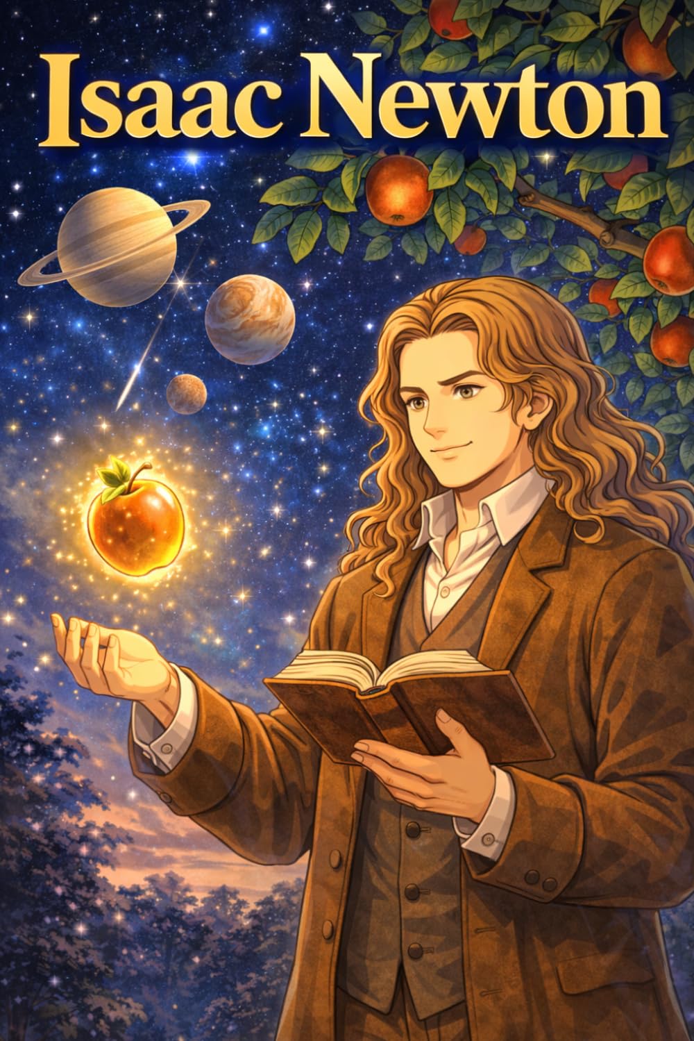 Isaac Newton: Science Genius Gravity Physics Discovery Innovation Story Biography (Icons of History Manga)
