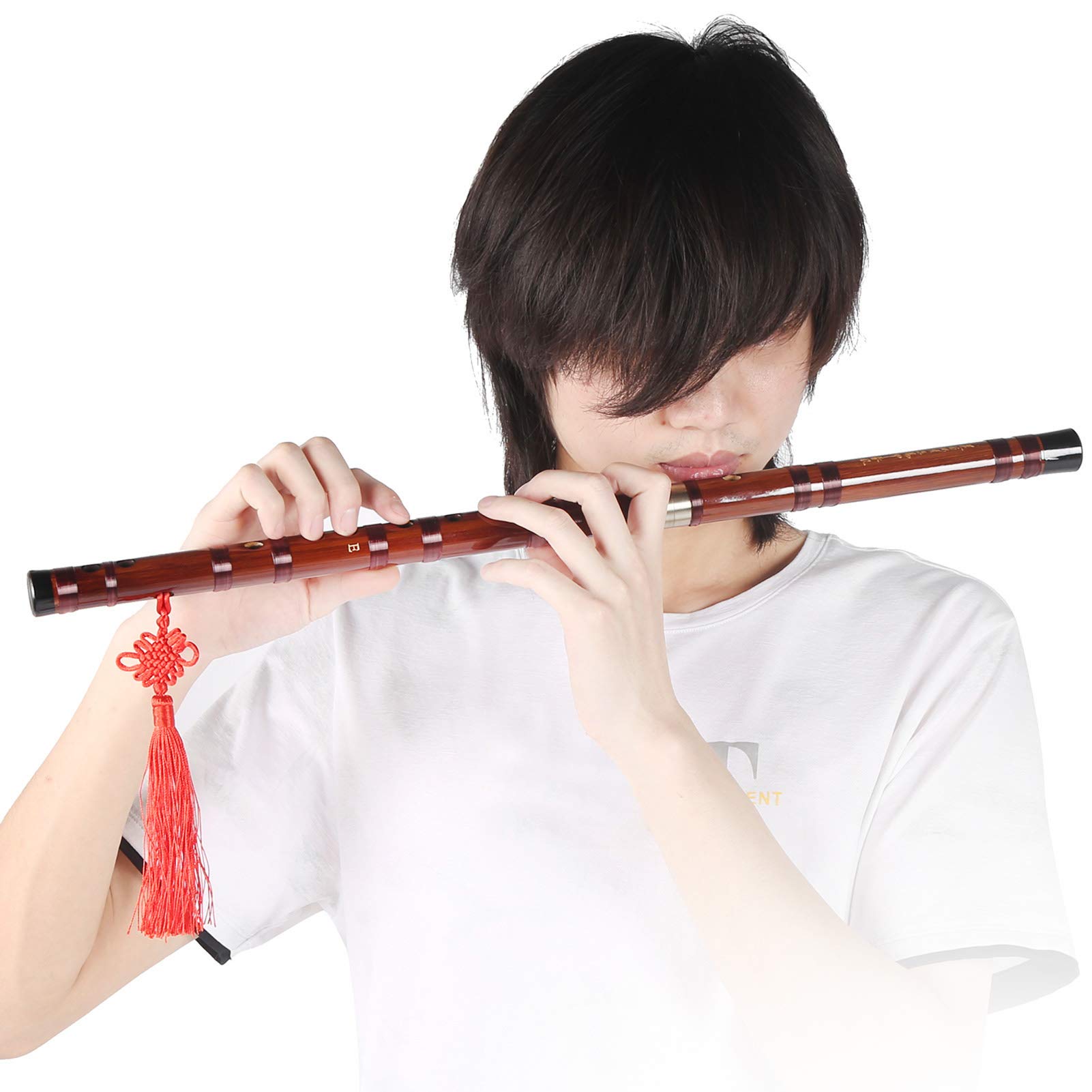 Flûte en Bambou E Key Matière Amère Sèche Sélectionnée Ensemble D'instruments Dizi Traditionnel ZD 02 pour Flûtes en Bambou Débutants , Instrument à Vent