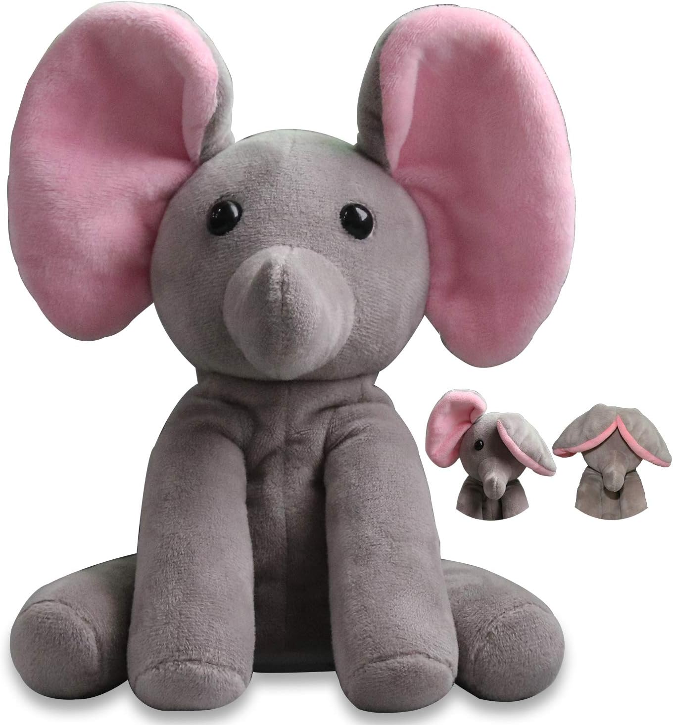 Talking Toy, Plush Elephant Cute Sound Effects with Repeats Your Said Voice, Best Buddy for Kids Gift