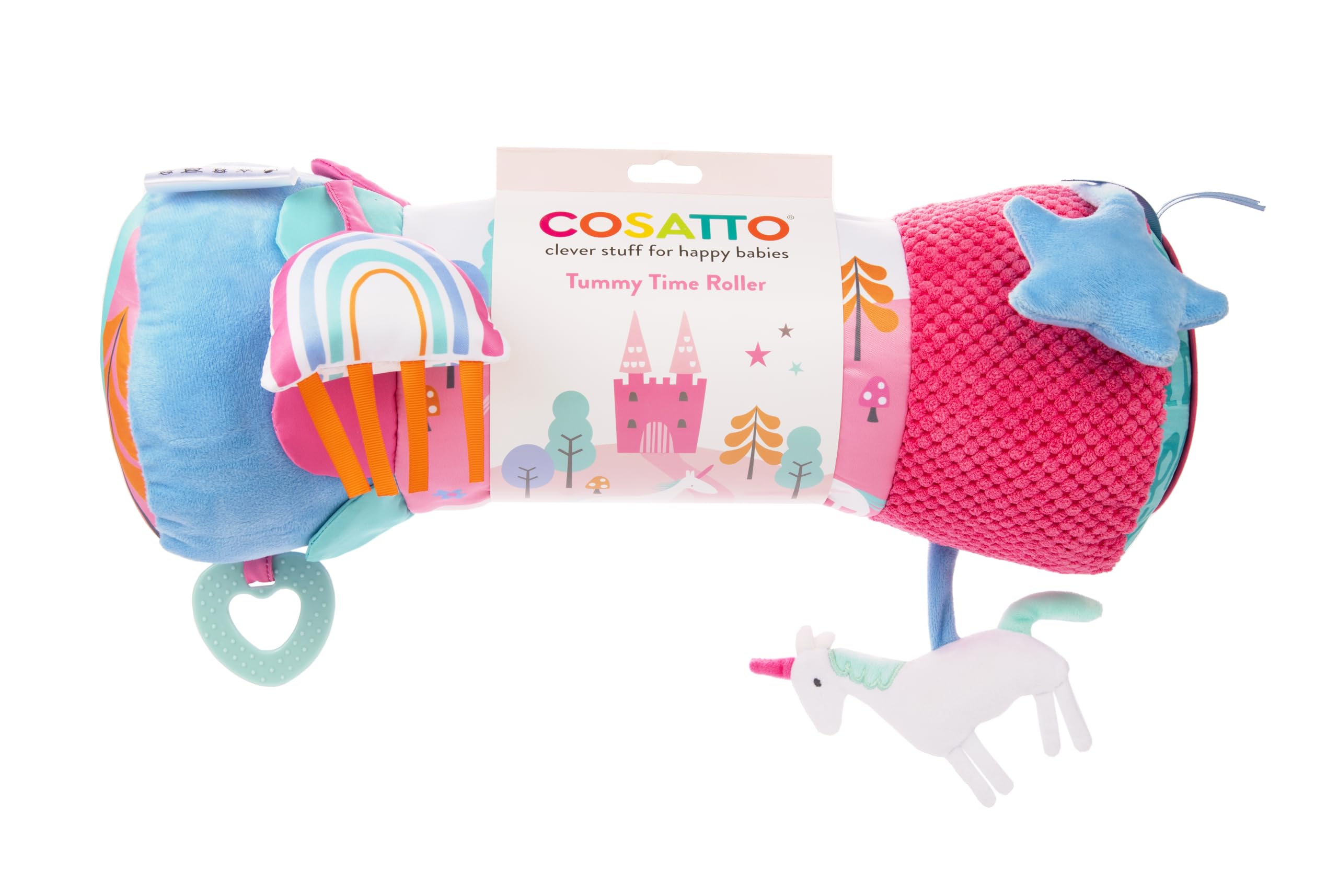 Cosatto Interactive Tummy Time Roller Pillow, Various, Medium - Image 3