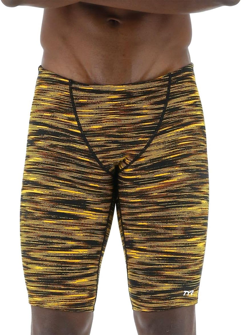 Costume Da Bagno Uomo TYR Durafast Elite - Jammer Sportivo Per Nuoto, Cloro Resistente, Alta Performanza - Foto 9