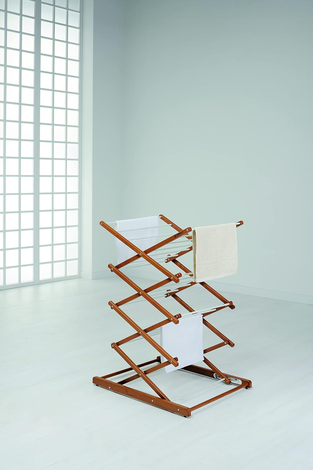 Foppapedretti Stendipiu Clothes Airer, Walnut