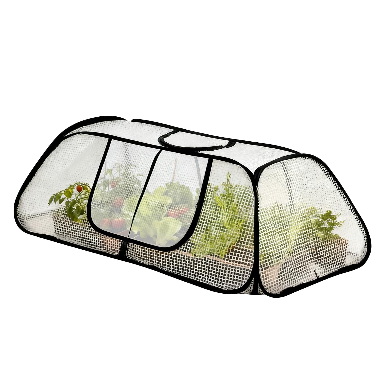 Gartenreihenabdeckungen - Atmungsaktiver Netz-Pflanzenschutz für Outdoor/Indoor - Winterfrost- und Kälteschild für Blumenbeete und Pflanzgefäße