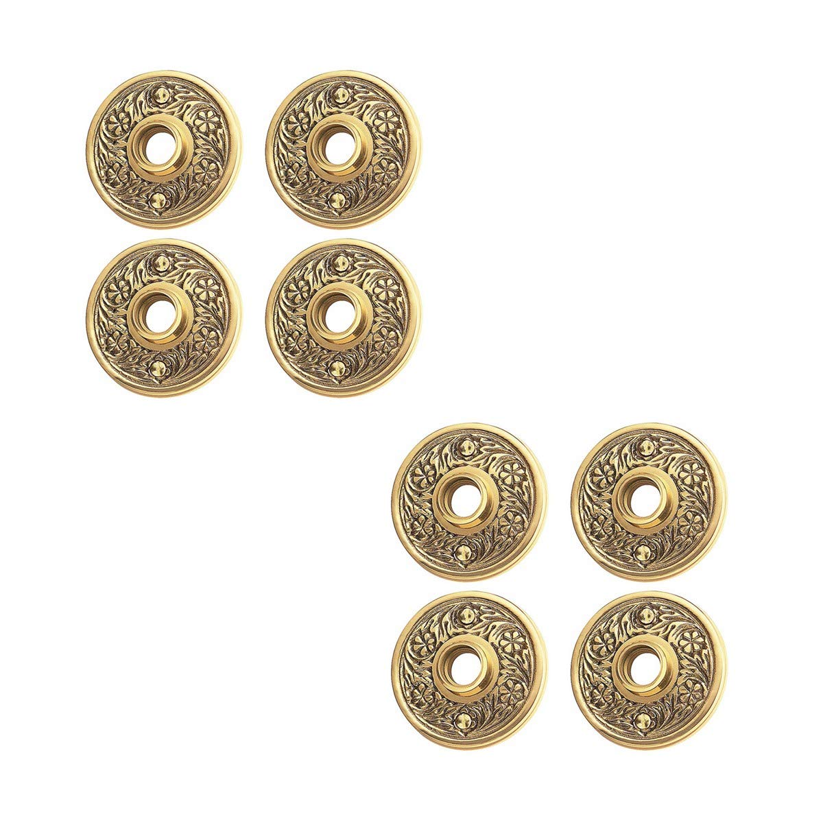 Renovators Supply Manufacturing Pair of Victorian Rosette Antique