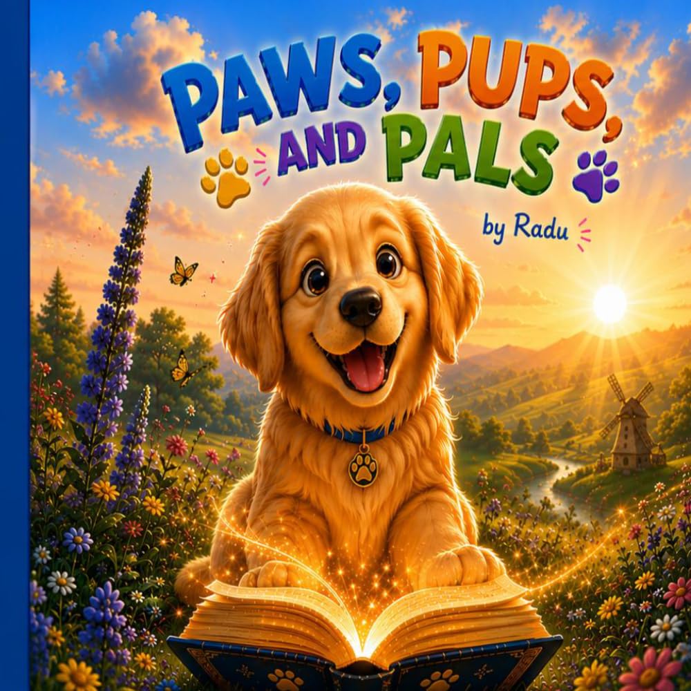 Paws, Pups, and Pals: A 3D Adventure with 12 Magical Breeds