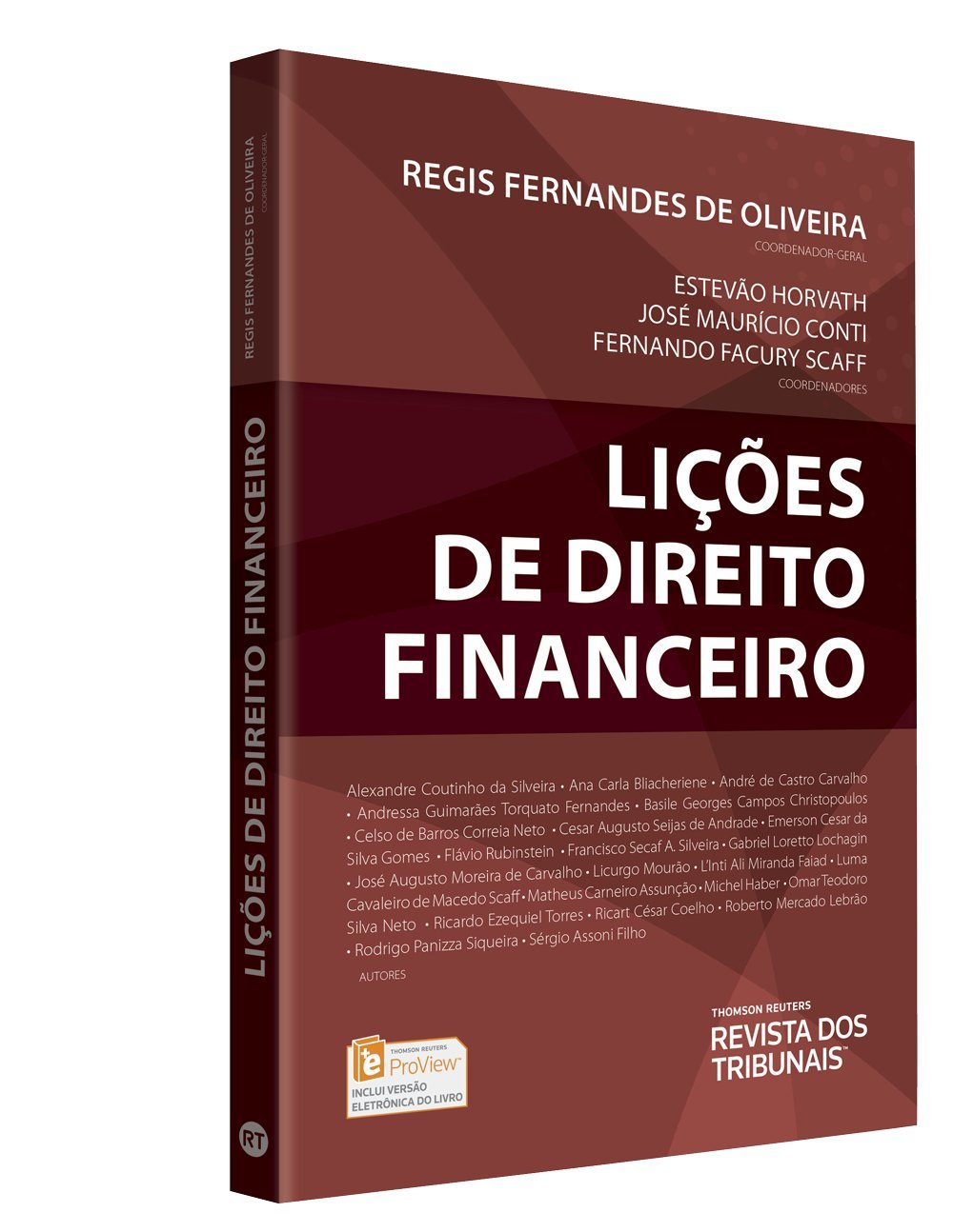Capa de Lições de Direito Financeiro