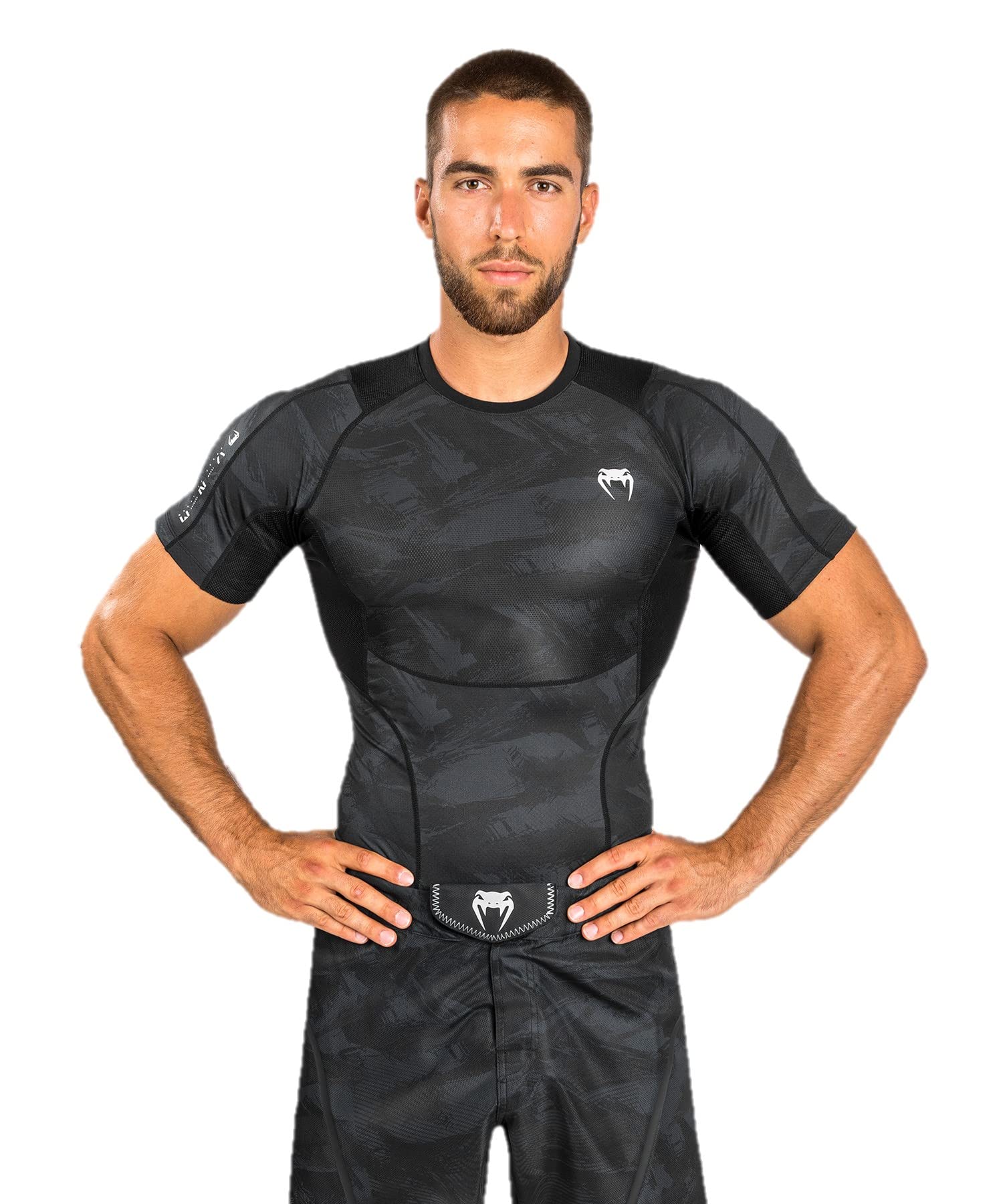 Rashguard à Manches Longues Venum G-Fit Air pour Hommes - Camo Militai