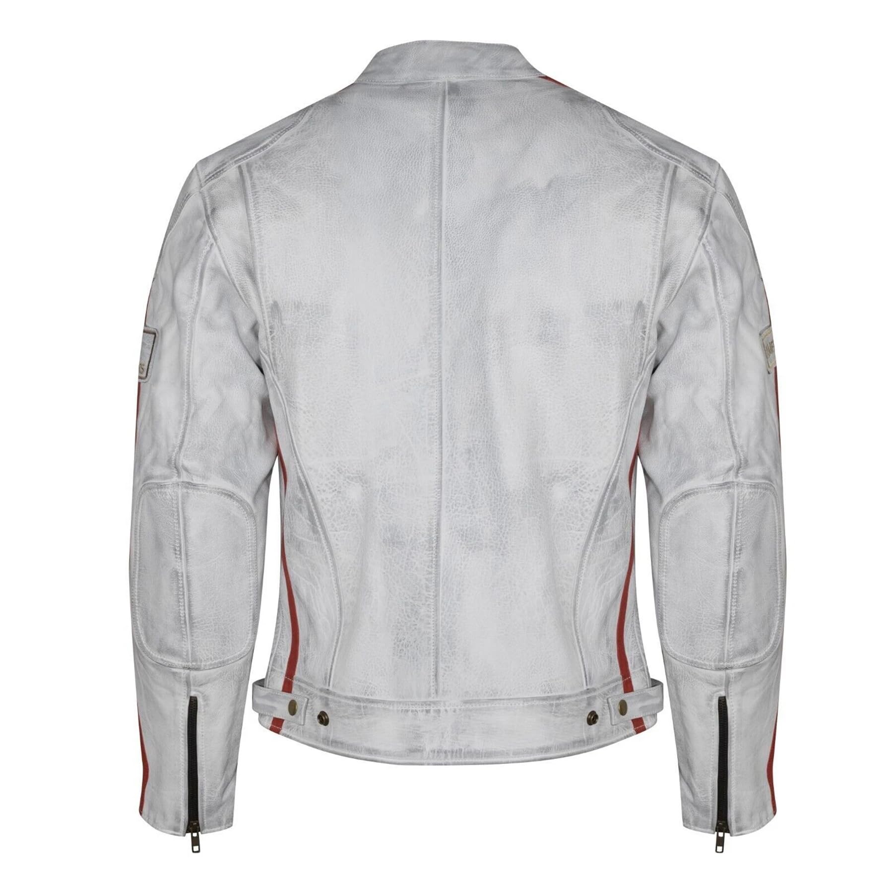 ASPIDEX Blouson moto en cuir pour homme, vintage, Custom & Café, de course, style Harley