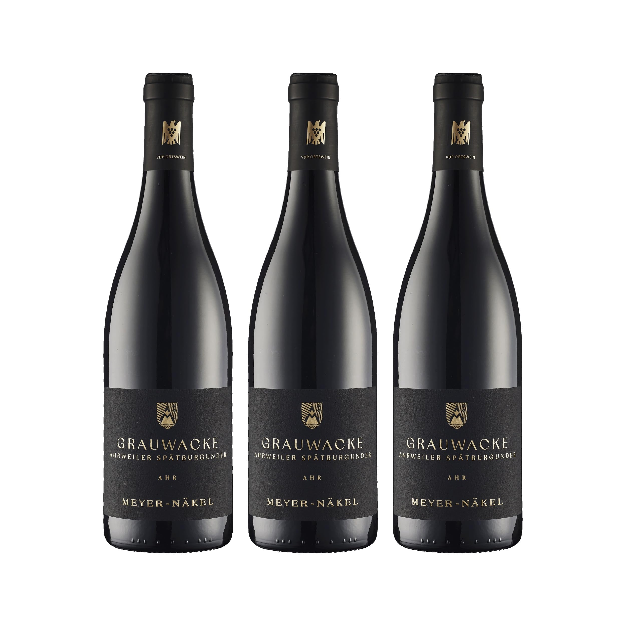 Meyer-Näkel Spätburgunder Grauwacke QbA trocken Rotwein Deutschland inkl. FeinWert E-Book (3 x 0.75 l)